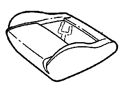 2005 Pontiac GTO Seat Cushion Pad - 92144757