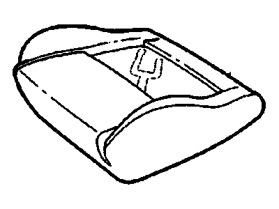 GM 92144757 Pad,Front Seat Cushion