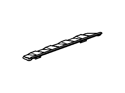 GM 25790571 Plate Assembly, Front Side Door Sill Trim *Black