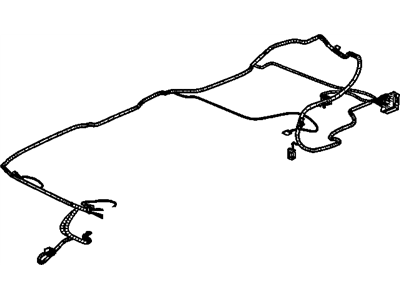 2005 Chevrolet Malibu Body Wiring Harness Connector - 10359330