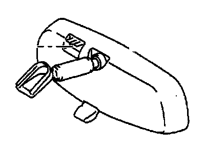 2005 Pontiac Vibe Side View Mirrors - 88974013