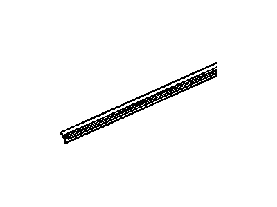 GM 22603113 Sealing Strip Assembly, Rear Side Door Window Outer