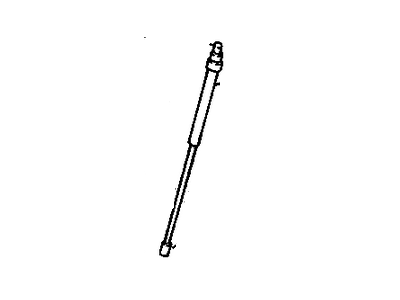 Chevrolet Corvette Tailgate Lift Support - 14047588