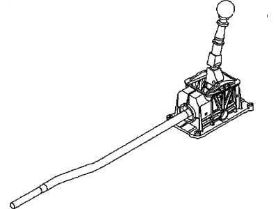 GM 25193756 Control Assembly, Manual Transmission (W/ Shift Pattern)