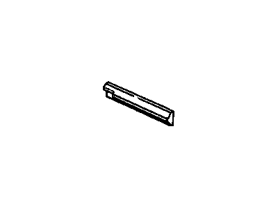 1992 Oldsmobile Achieva Door Moldings - 16612164