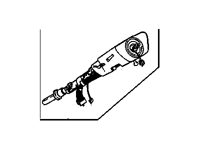 GM 26048602 COLUMN, Steering