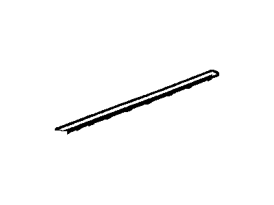 GM 90440572 Plate,Front Side Door Sill Trim *Black