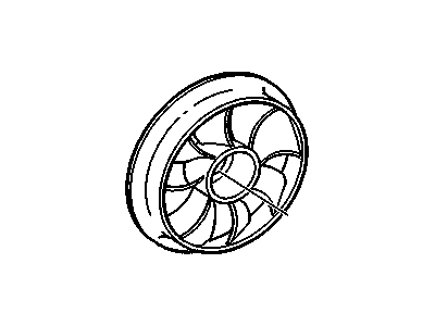 2002 Buick Park Avenue A/C Condenser Fan - 12362559