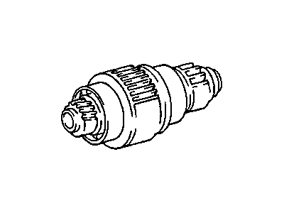 1988 Chevrolet Nova Starter Drive - 94840316