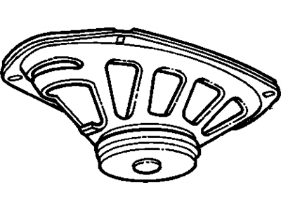 1992 Oldsmobile Cutlass Car Speakers - 16132133