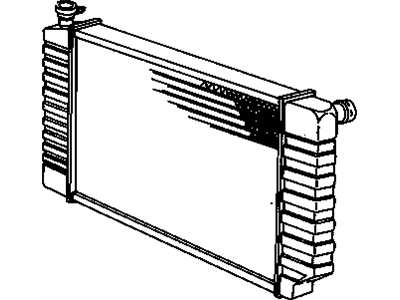 GM 93801908 Radiator Assembly