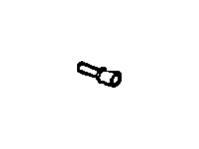 GM 14093361 Extension, Spare Wheel Stowage Bolt