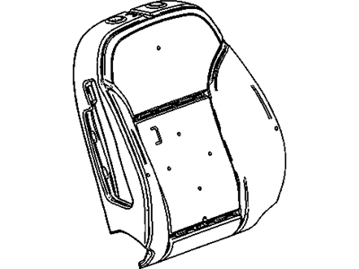 Buick Seat Cushion Pad - 22743025