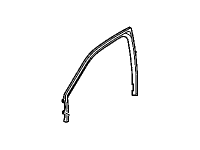 GM 25767129 Weatherstrip Assembly, Front Side Door Window