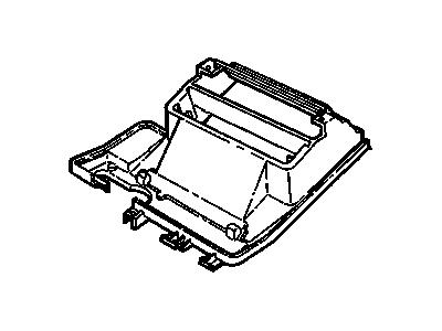 GM 52455356 Shroud,Heater Core
