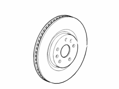 GM 84714265 Rotor Assembly, Front Brk