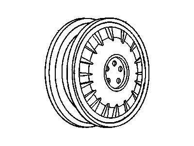 1993 Buick Lesabre Spare Wheel - 12365449