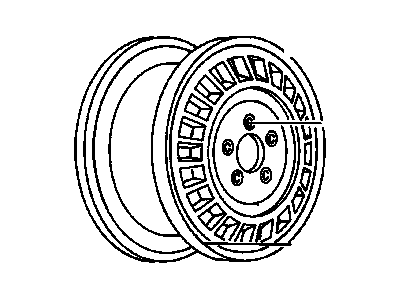 Buick Park Avenue Spare Wheel - 12338899