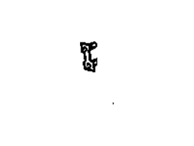 GM 10274678 Plate Assembly, Front Bumper Imp Bar Stud