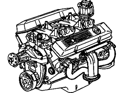 Chevrolet Corvette Exhaust Manifold - 14087511