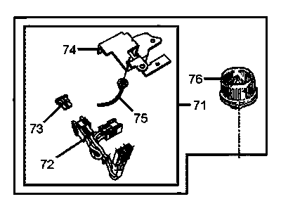 Pontiac GTO Blower Motor - 92144213