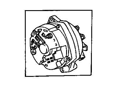 GM 19152107 Reman Alternator(Delco Cs144 140 Amps)