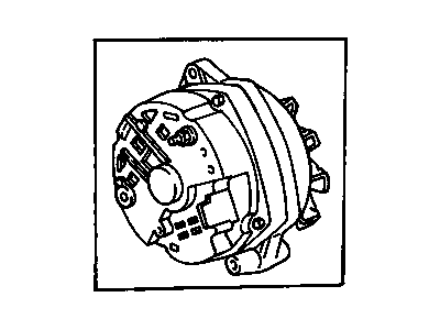 GM 88864251 Reman Alternator (Delco Cs144 140 Amps)