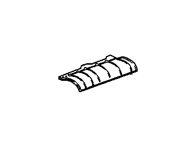 Cadillac Cimarron Exhaust Heat Shield - 25526525