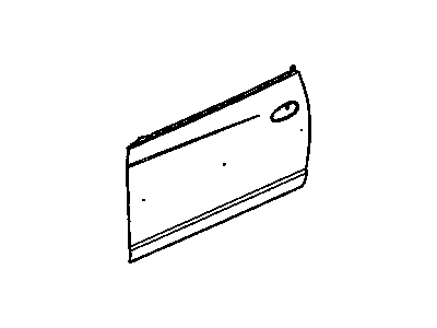 GM 89025272 Panel Asm,Front Side Door Outer (LH)