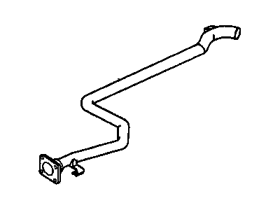 GM 14101379 Exhaust Intermediate Pipe