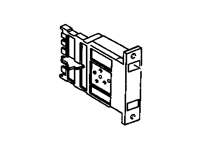 1985 Cadillac Cimarron A/C Switch - 1226935