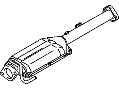GM 30026880 Exhaust Pipe No.2 (On Esn)