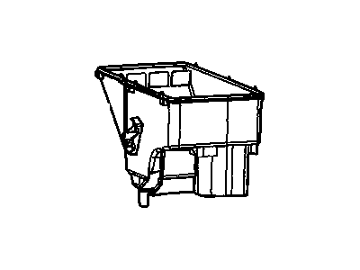 GM 12477710 Case,Auxiliary A/C Evaporator & Blower Lower