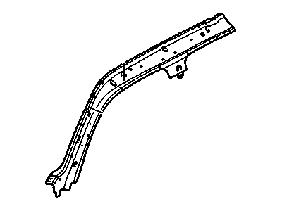 GM 15787594 Rail, Windshield Side Frame & Roof Front