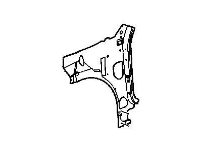 GM 20832421 Panel Assembly, Body Hinge Pillar Inner