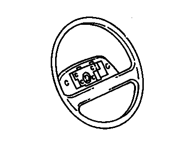 1992 Buick Regal Steering Wheel - 17998690