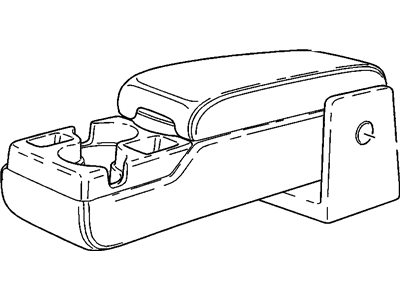 GM 88993756 Armrest Asm,Driver Seat *Neutral