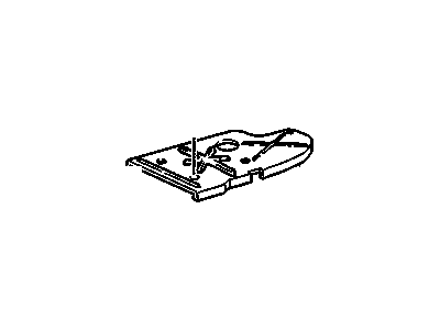 GM 12554816 Deflector,Crankshaft Oil