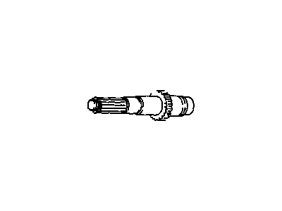 GM 471727 SHAFT, Four Wheel Drive Transfer Case