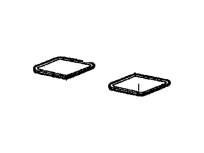 GM 12344558 Mat Pkg,Rear Carpet