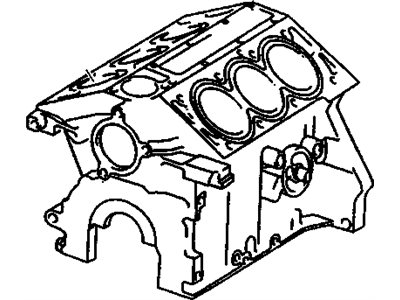 GM 9192866 Engine,(Service Partial)