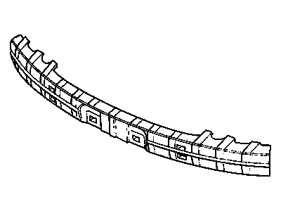 GM 9131948 Absorber,Front Bumper Fascia Energy