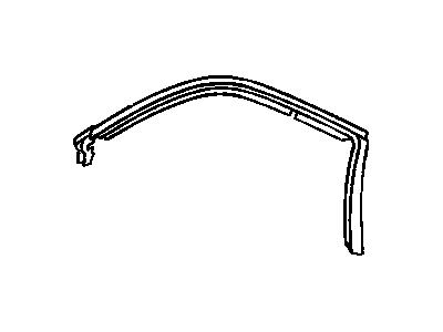 GM 22583901 Weatherstrip Assembly, Roof Side Rail Pinchweld