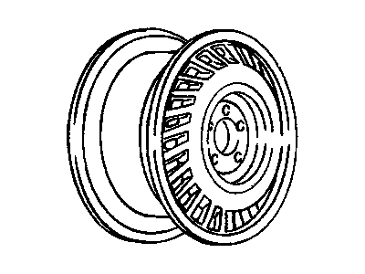 Oldsmobile Toronado Spare Wheel - 12350117