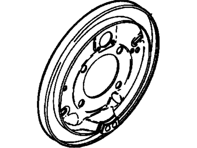 GM 18013181 Plate,Rear Brake Backing