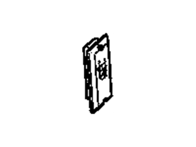 GM 16500547 Lens, Back Up Lamp (Lh)