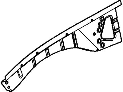 GM 92261549 Brace,Front Wheelhouse Panel