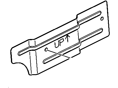 GM 15294141 Shield, Trans Heat