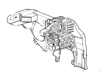 GM 22986861 Bracket Assembly, Brake Pedal