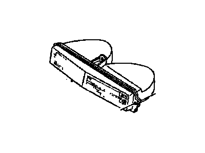 1989 Chevrolet R2500 Rear Light Harness Connector - 8912750